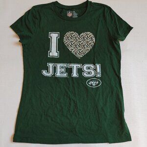 NFL New York Jets t-shirt BLING Large